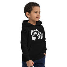 Load image into Gallery viewer, Kids eco hoodie - White Pandeau