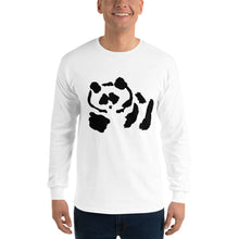 Load image into Gallery viewer, Men’s Long Sleeve Shirt - Black Pandeau