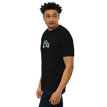 Load image into Gallery viewer, Men’s premium heavyweight tee - Subtle Light Green Pandeau
