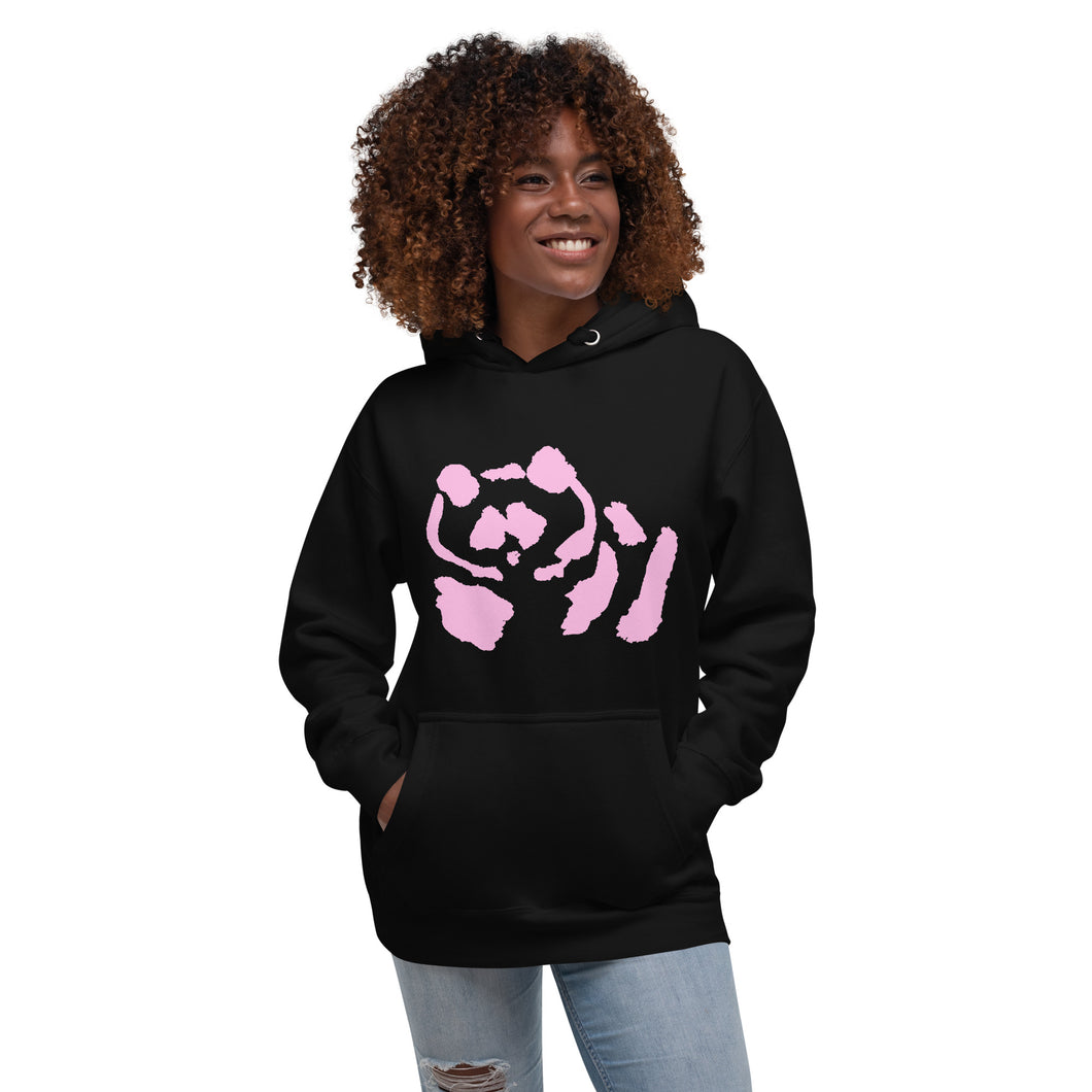 Unisex Hoodie - Pink Pandeau