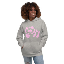 Load image into Gallery viewer, Unisex Hoodie - Pink Pandeau
