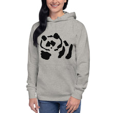 Load image into Gallery viewer, Unisex Hoodie - Black Pandeau

