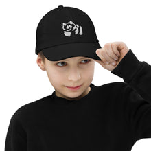 Load image into Gallery viewer, Youth baseball cap - White Pandeau
