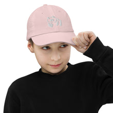 Load image into Gallery viewer, Youth baseball cap - White Pandeau
