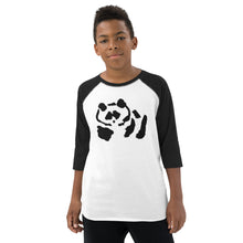 Load image into Gallery viewer, Youth baseball shirt - Black Pandeau
