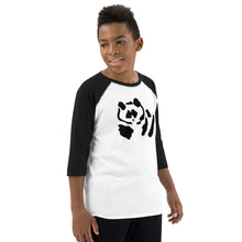 Load image into Gallery viewer, Youth baseball shirt - Black Pandeau

